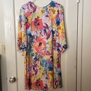 h&m floral shift dress